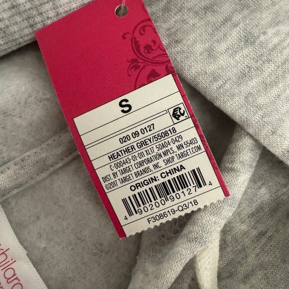 Xhilaration Sleepwear Hooded Sweatshirt in Heather Grey - Picture 5 of 5